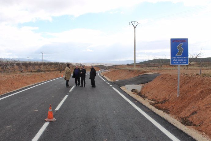 La DPZ ha puesto en marcha el nuevo acceso al municipio de Clarés desde N-234