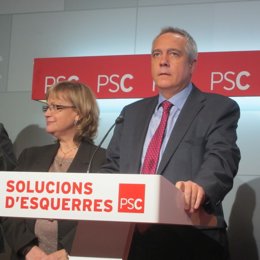 Pere Navarro i Esperança Esteve (PSC)