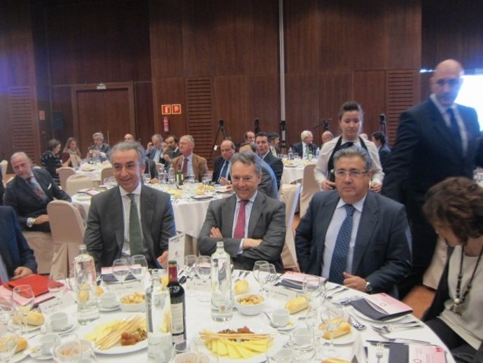 El secretario de Estado de Hacienda, Miguel Ferre, en una conferencia