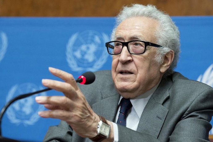 El mediador de la Liga Árabe y la ONU para el conflicto sirio, Lajdar Brahimi
