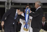 Foto: Hernández asume la Presidencia de Honduras prometiendo mano dura