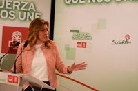 Díaz contrapone el modelo sanitario andaluz al "tumbado" por el TSJM