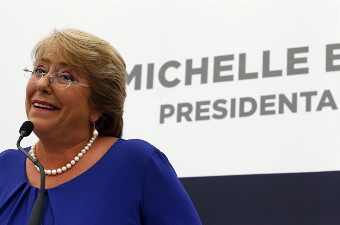 La presidenta electa de Chile Michelle Bachelet