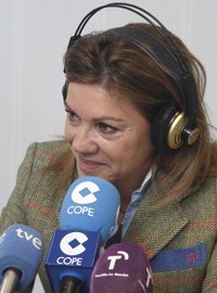 Cospedal ve una "estupidez" tachar al PP de colonialista en Cataluña