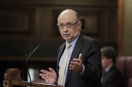 Montoro en el Pleno del Congreso