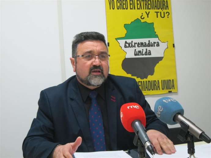 Juan Pedro Domínguez, Secretario General De Extremadura Unida
