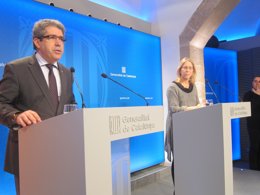 Francesc Homs, Neus Munté, consellers de la Generalitat