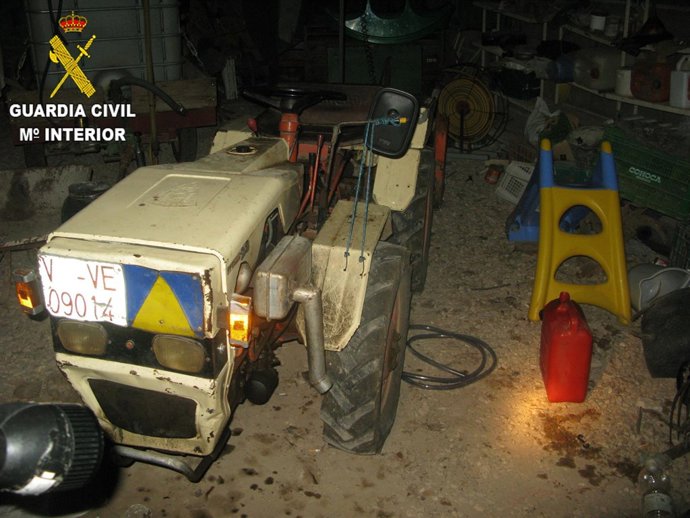 Operación contra robos en el ámbito rural