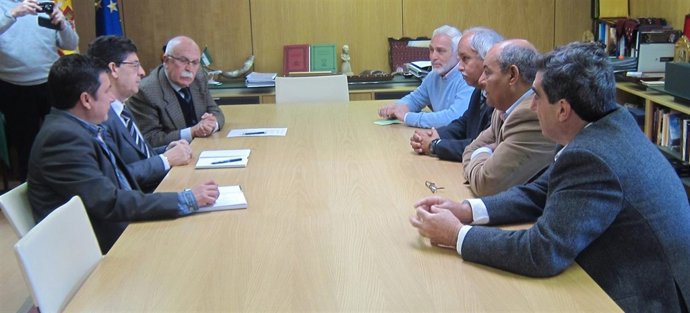 Valderas se reúne con Brahim Moktar