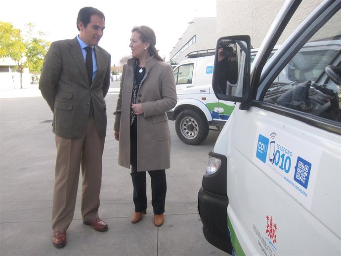 José Antonio Nieto con Laura Ruiz