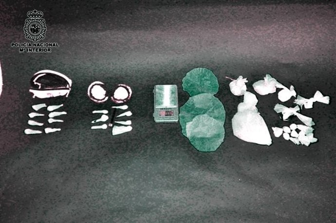 Sustancias intervenidas por el CNP en la erizada, ostionada y pestiñada