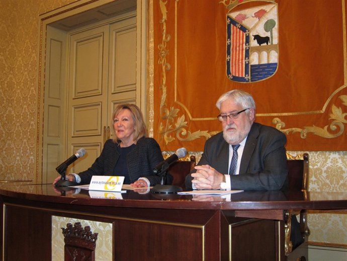 Klimowitz (I) y Ángel Lago (D)