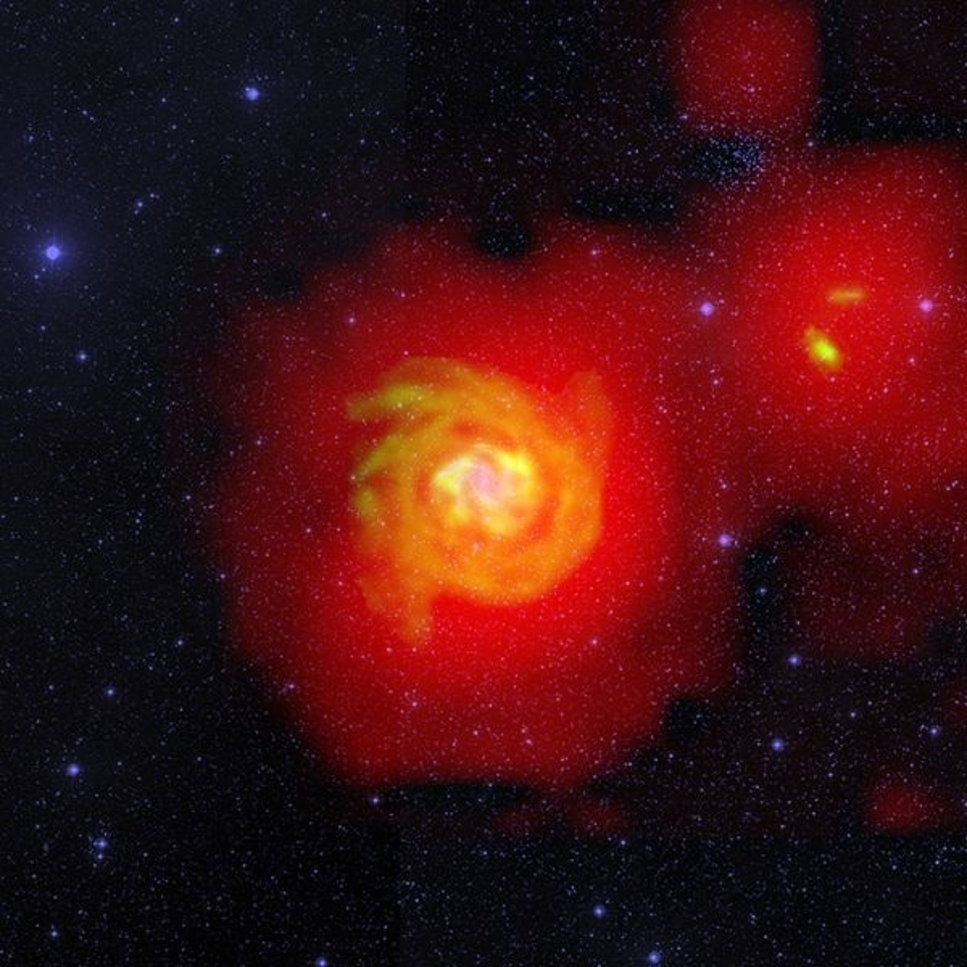 Descubren un río de hidrógeno que fluye por el espacio