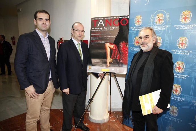 Presentación del octavo festival de tango de Almería