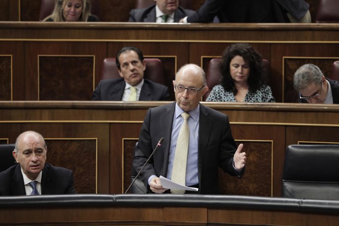 Montoro en el Pleno del Congreso