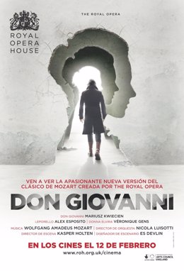 La ópera 'Don Giovanni' se emitirá en los cines españoles 