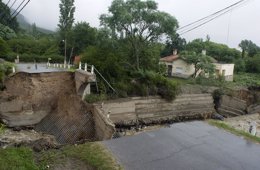 Daños causados por las lluvias torrenciales en Catamarca