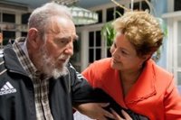 Rousseff dice que Fidel Castro está "lúcido"