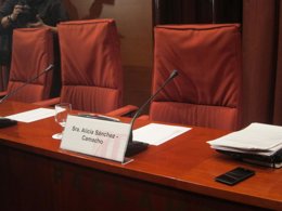 Puesto reservado a Alícia Sánchez-Camacho (PP) en el Parlament
