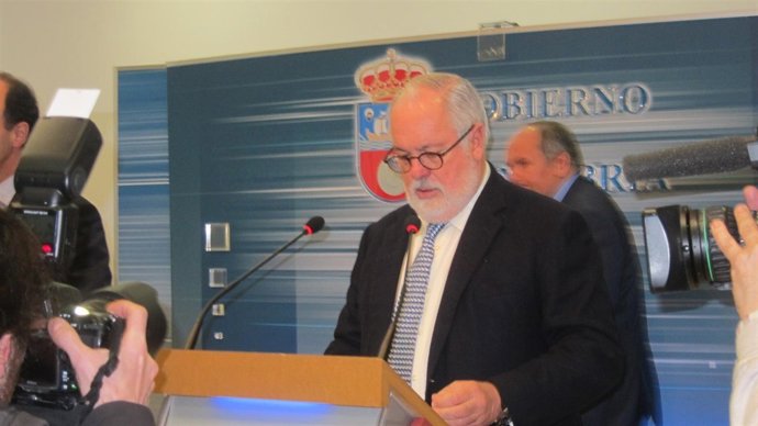 El ministro Arias Cañete en el Gobierno de Cantabria
