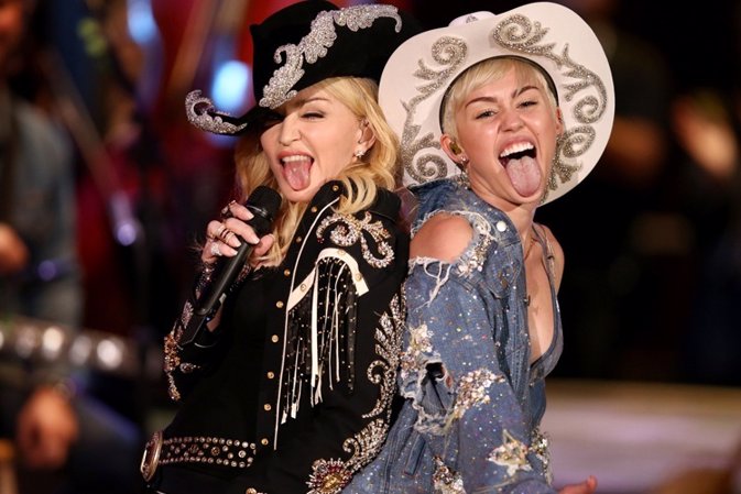 Nuevo dueto sorpresa: Madonna cantará con Miley Cyrus en su concierto MTV Unplug
