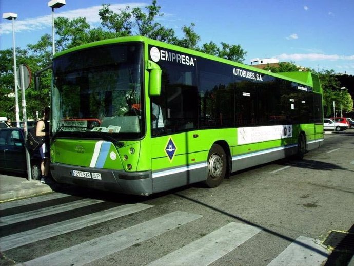 Autobús en San fernando