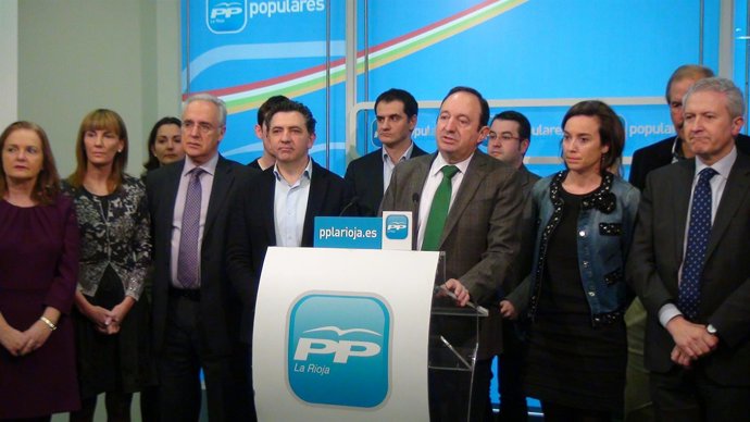 Miembros del PP riojano
