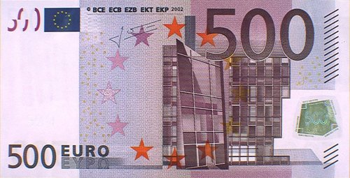 Billete de 500 euros