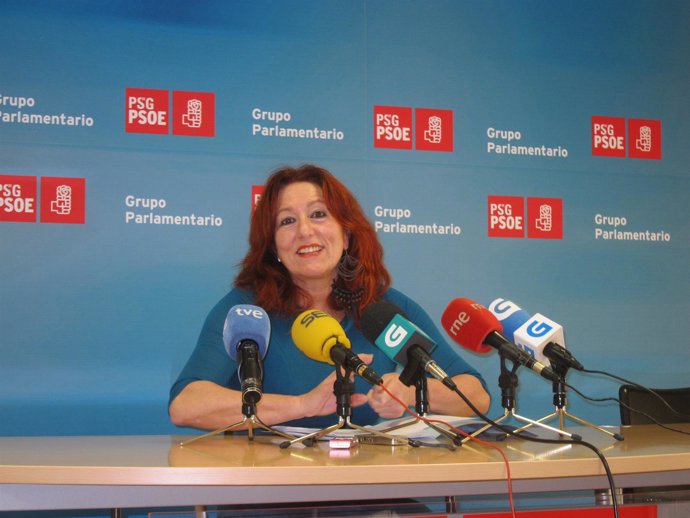 La diputada del PSdeG Carmen Acuña