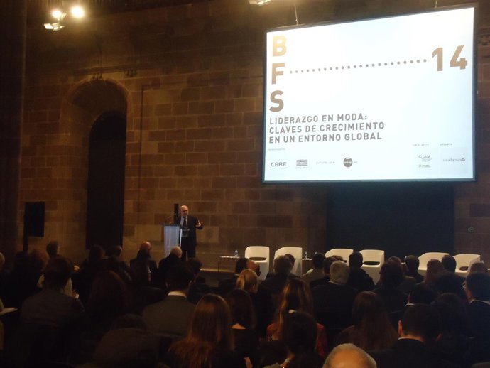 El secretario de Empresa P.Torres en el Barcelona Fashion Summit
