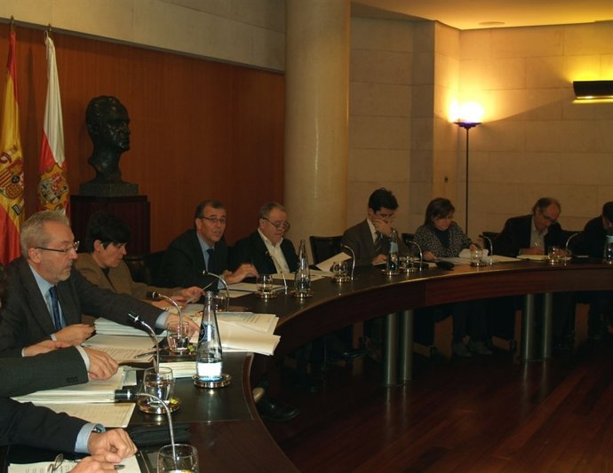 Pleno en la Diputación de Huesca