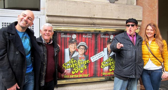 Alfonso Flores, Guillermo Montesinos, Javier Gurruchaga y Silva María