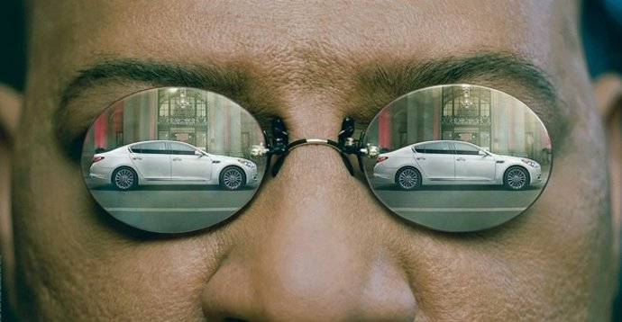 Laurence Fishburne como Morfeo en el anuncio de Kia para la SuperBowl