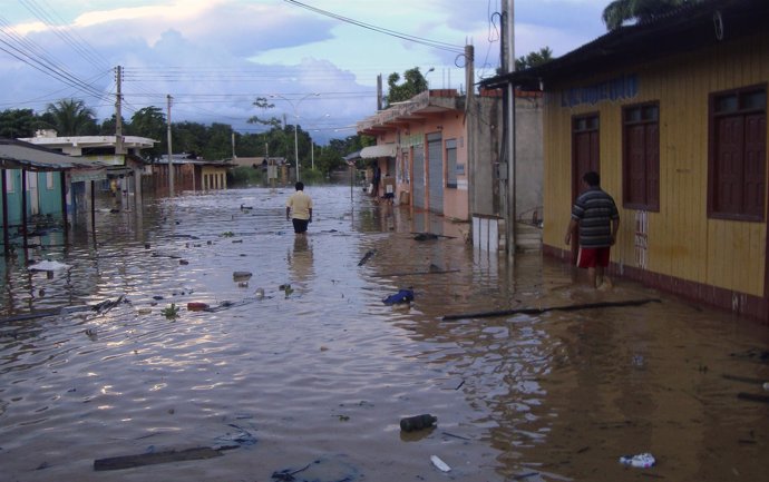 Inundaciones en Bolivia (2012).