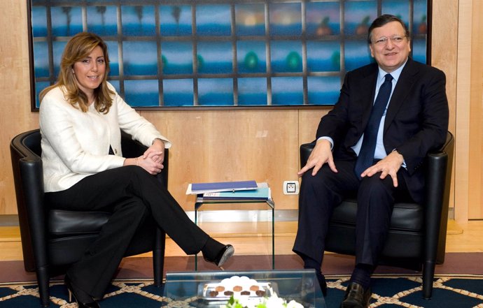 Susana Díaz y Durao Barroso