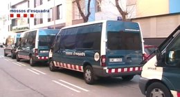 Desalojo de un inmueble ocupado en el distrito de Sants-Montjuïc