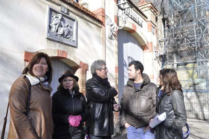 Diputados y militantes de CHA en Averly.