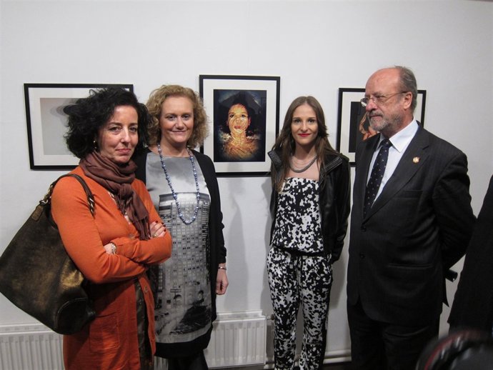 El alcalde de Valladolid, durante la presentación de una exposición de fotos