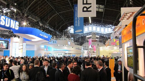 El MWC Repleto De Visitantes. Mobile World Congress