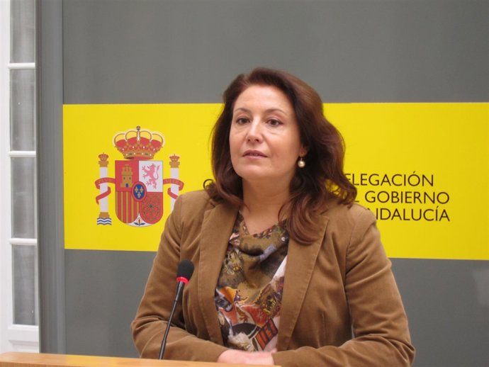 La delegada del Gobierno en Andalucía, Carmen Crespo
