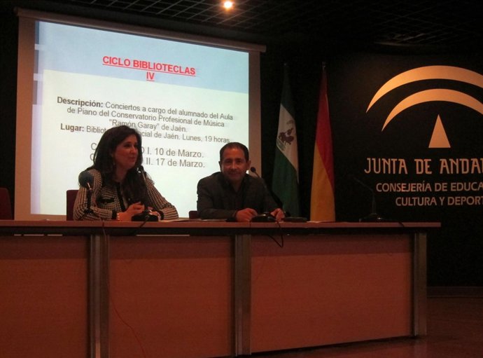 Caballero y García presentan el IV Ciclo Sonatas de Biblioteca.