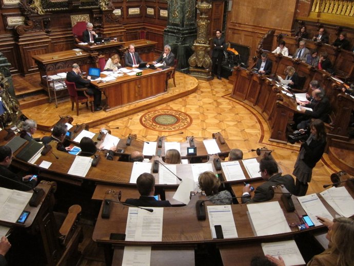 Pleno del Ayuntamiento de Barcelona