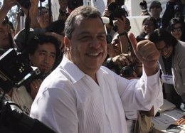 El gobernador del estado mexicano de Guerrero, Ángel Aguirre.