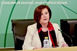 María José Sánchez Rubio, en rueda de prensa