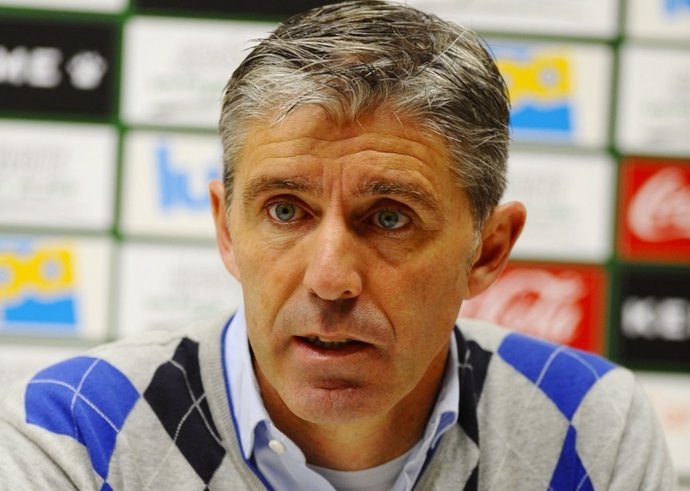 Paco Fernández, entrenador del Racing de Santander