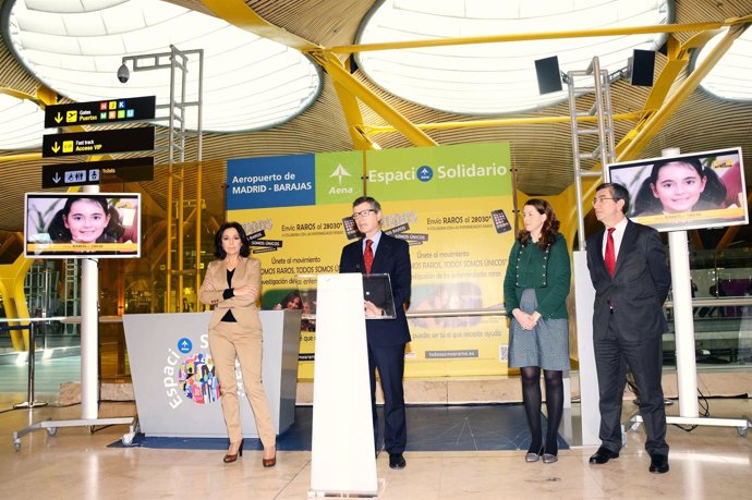 Barajas campaña solidaria