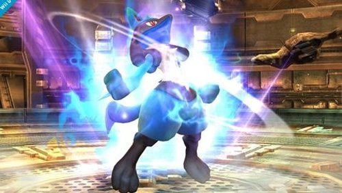 Lucario en el videojuego Super Smash Bros