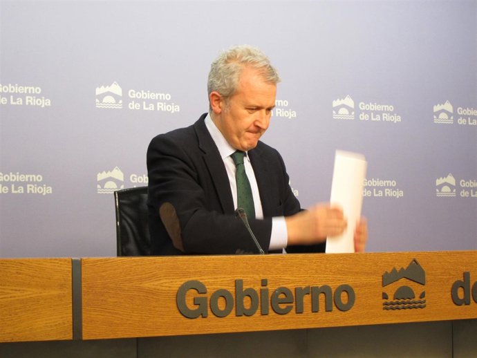 El portavoz del Gobierno riojano informa asuntos aprobados en el Consejo