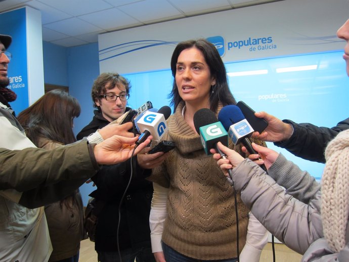 Paula Prado, portavoz del PPdeG