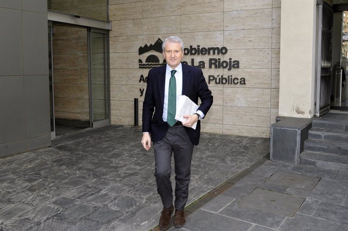El portavoz del Gobierno de La Rioja, Emilio del Río
